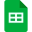Ikona Google Sheets